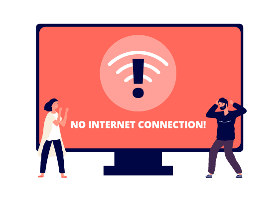 issues with the internet connection issues with the internet connection