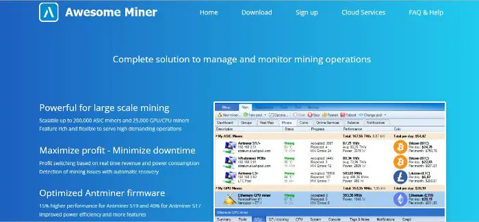 awesome miner awesome miner