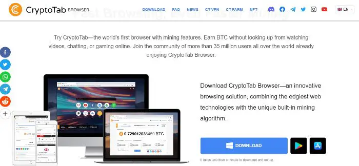 crypto tab crypto tab