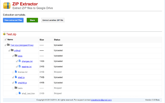 7 zip file extractor