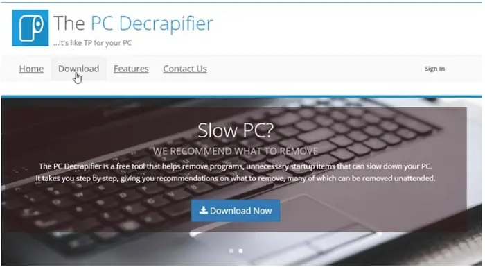 PC Decrapifier PC Optimizer 