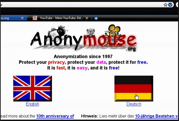 AnonyMouse Proxy Browser