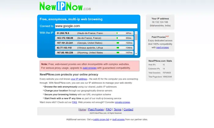 NewIpNow.com