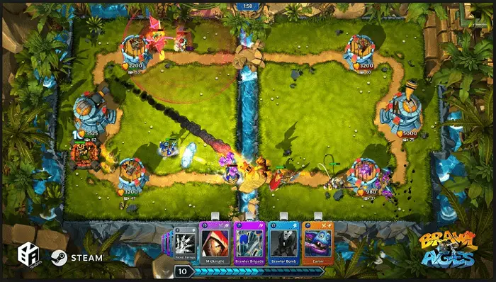 Brawl of Ages moba game
