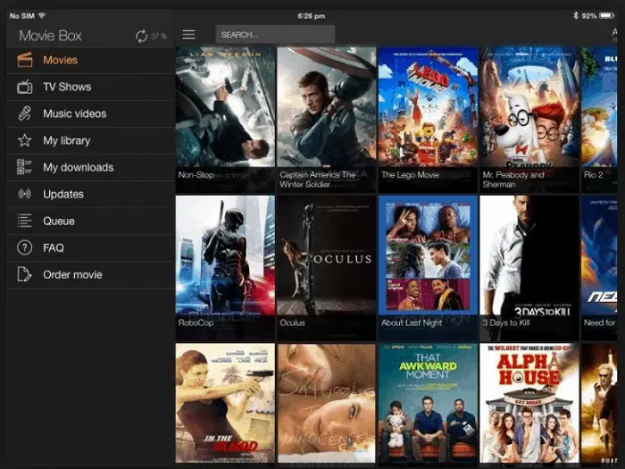 moviebox Movie App iOS