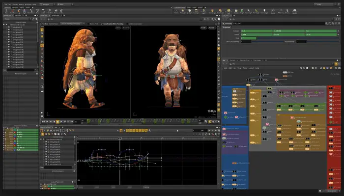 Houdini 3D animation software