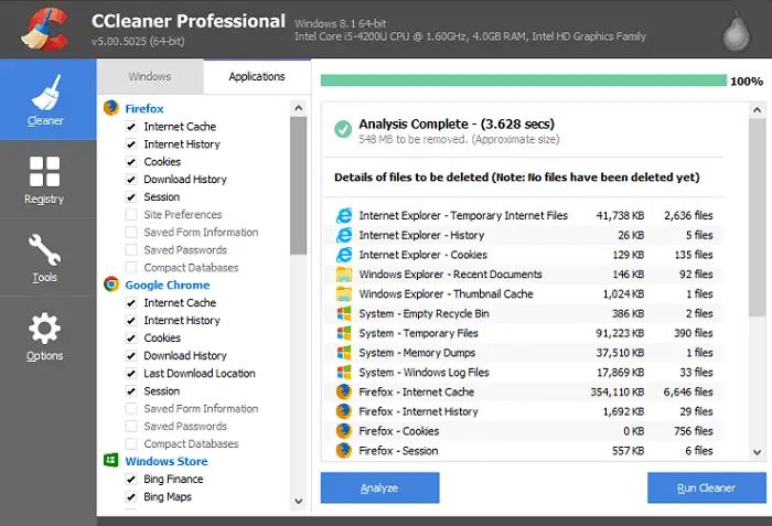 ccleaner download not working