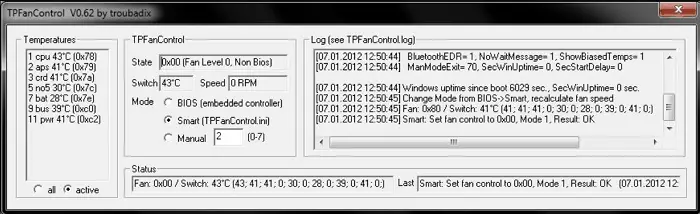 laptop fancontrol ssoftware