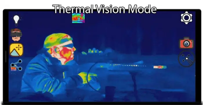 VR Thermal & Night Vision Camera FX infrared camera apps