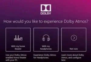 dolby audio enhancer