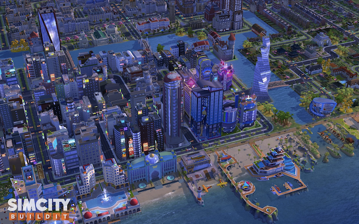 simcity resource management game