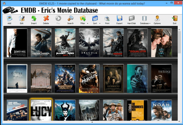 EMDB movie catalog