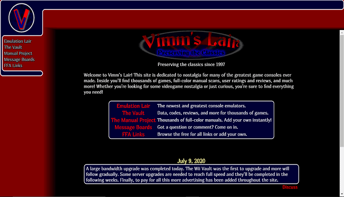vimm's lair