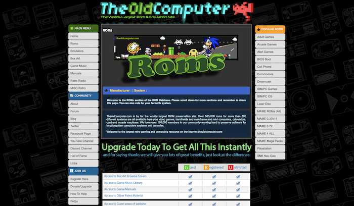 old computer roms