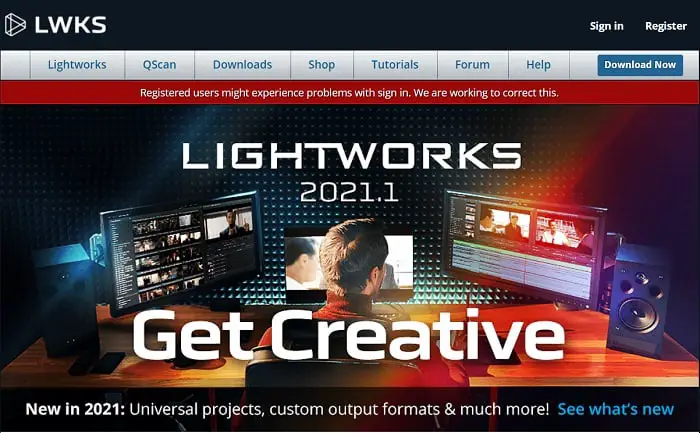 lightworks free export