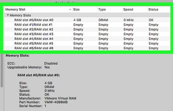 how to check ram mhz