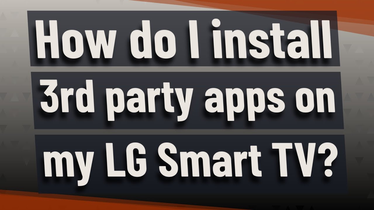 install third party apps