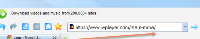 copy and paste the url how to download protected JW player videos