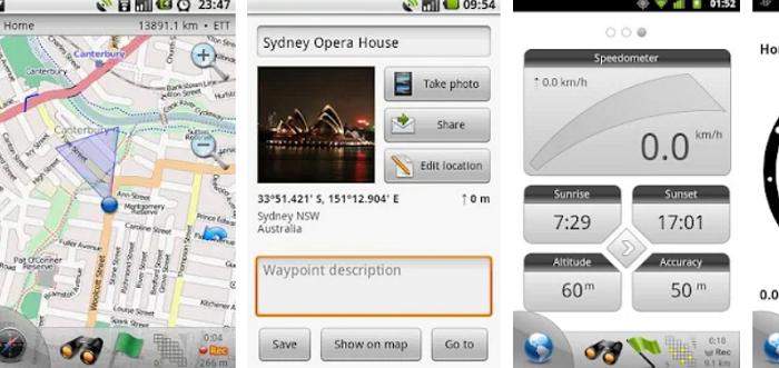 Maverick: GPS Navigation compass apps for Android phones
