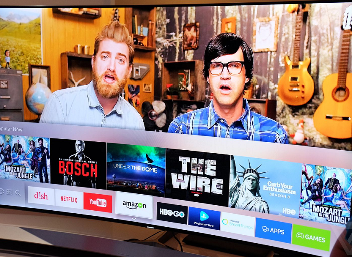 dealing with the ads on smart tv