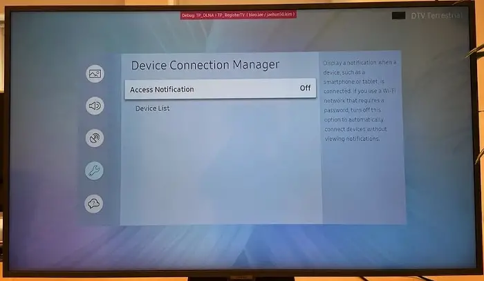 how to turn off notifications on smart tv