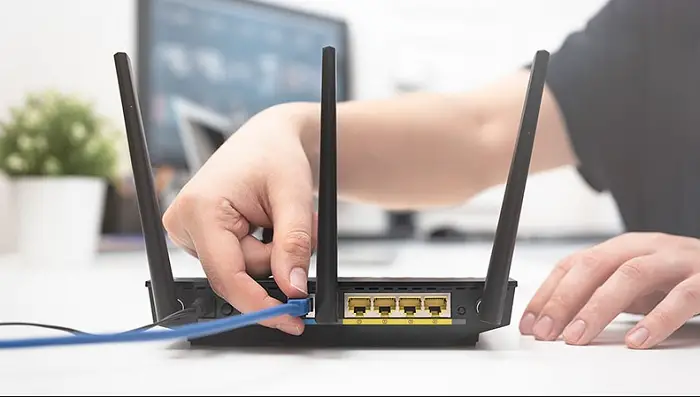 reboot your router or modem
