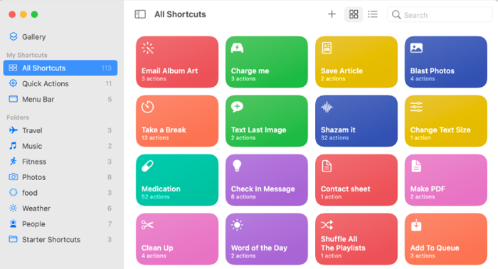 tips and tricks for shortcuts