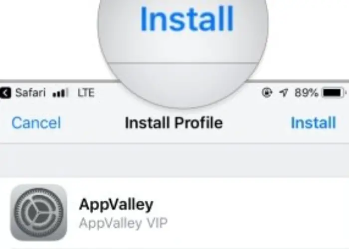 appvalley install