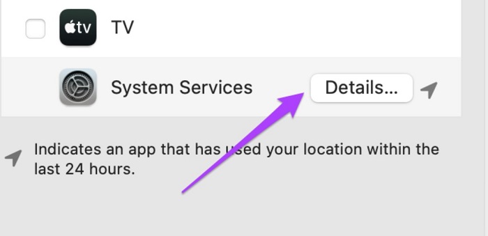 system service detail