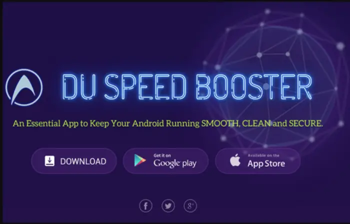 download du speed booster App