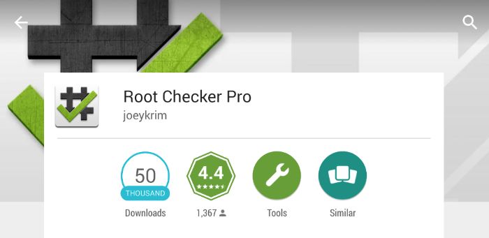 root checker app info