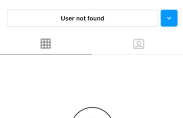 check if you are blocked instagram