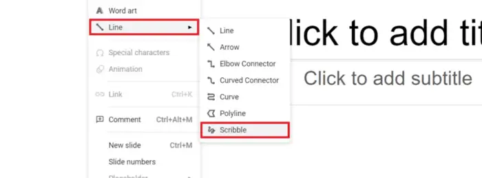 how to find scribble
