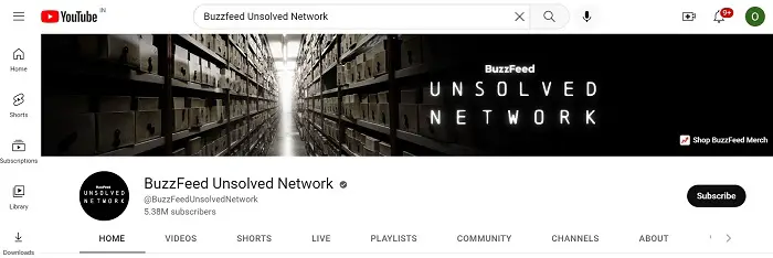 buzzfeed unsolved network