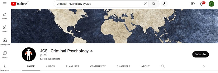 crime psychology by jcs