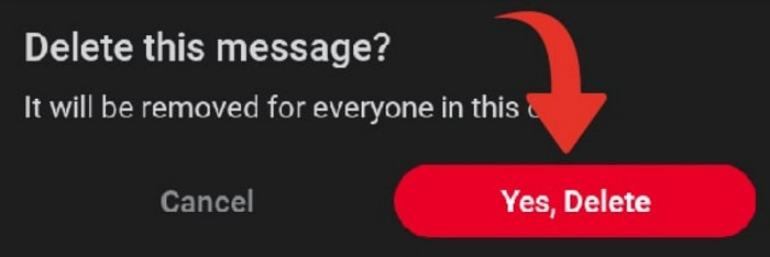 delete this message