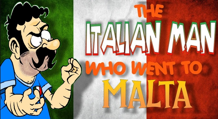 italian man who went to malta