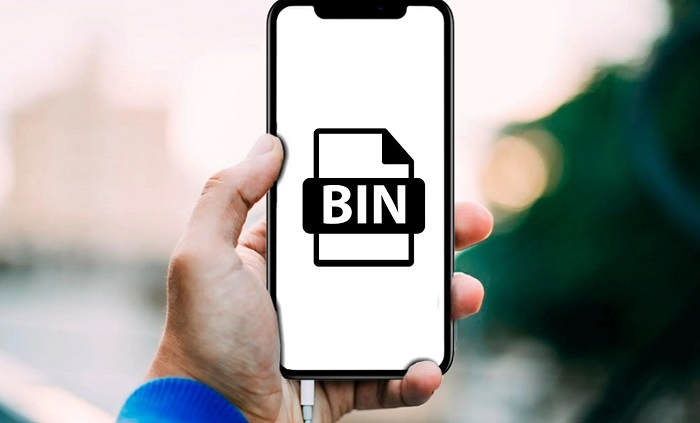 open bin file on android