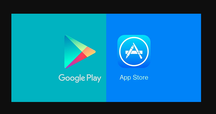 app store or google play store
