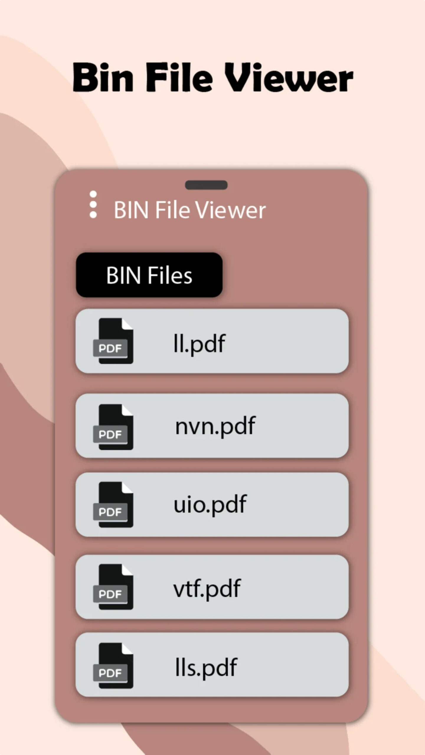 bin file viewer