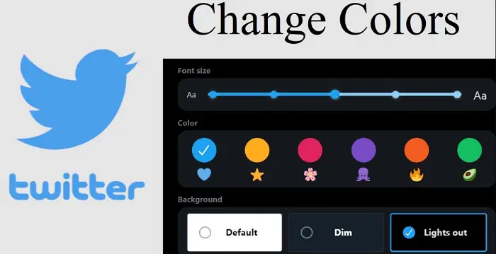 change colours