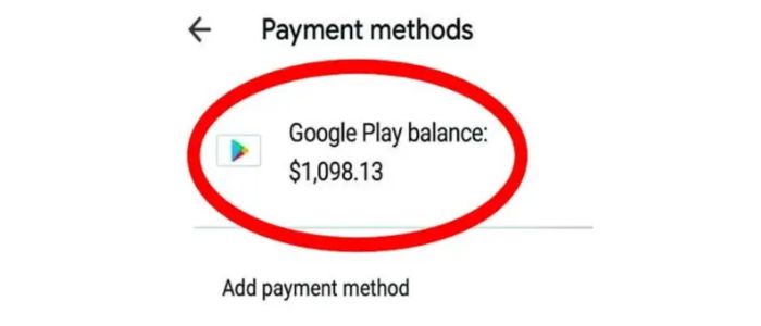 google play payment methods