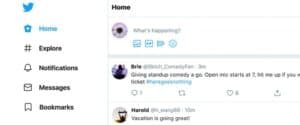 how to view private replies on twitter