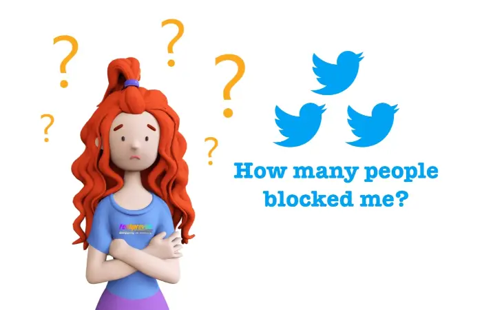 how many people blocked me on twitter
