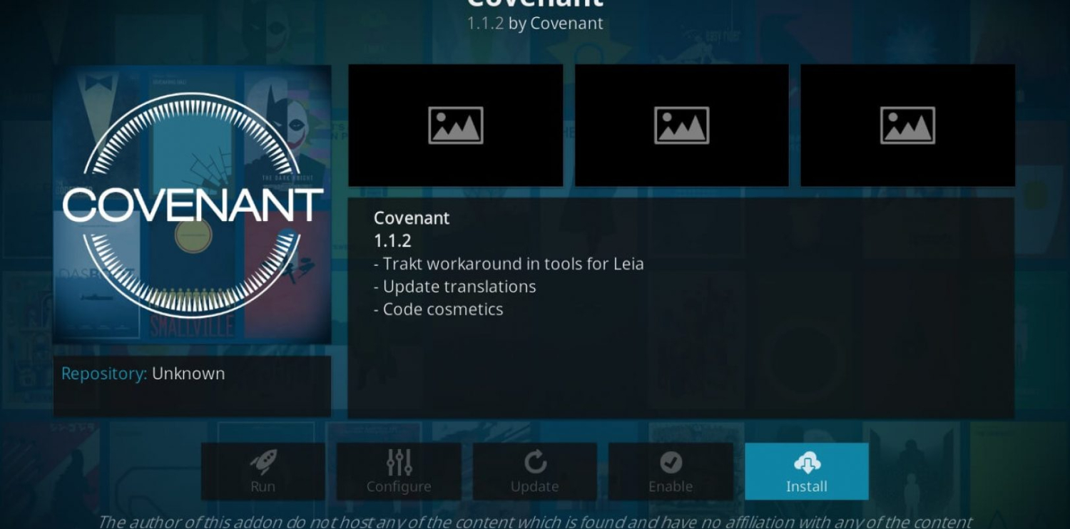 update covenant