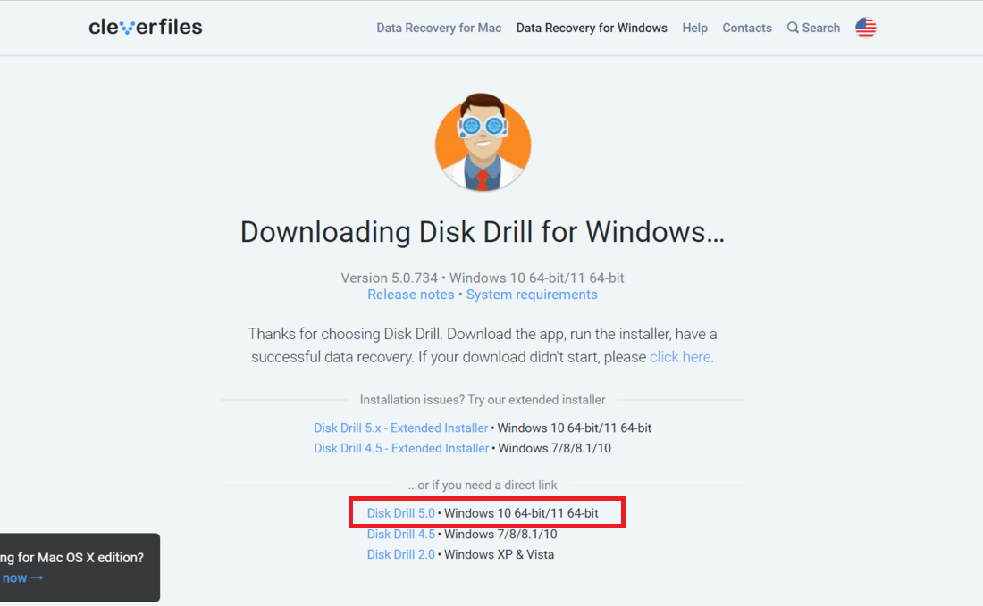 disk drill downloading