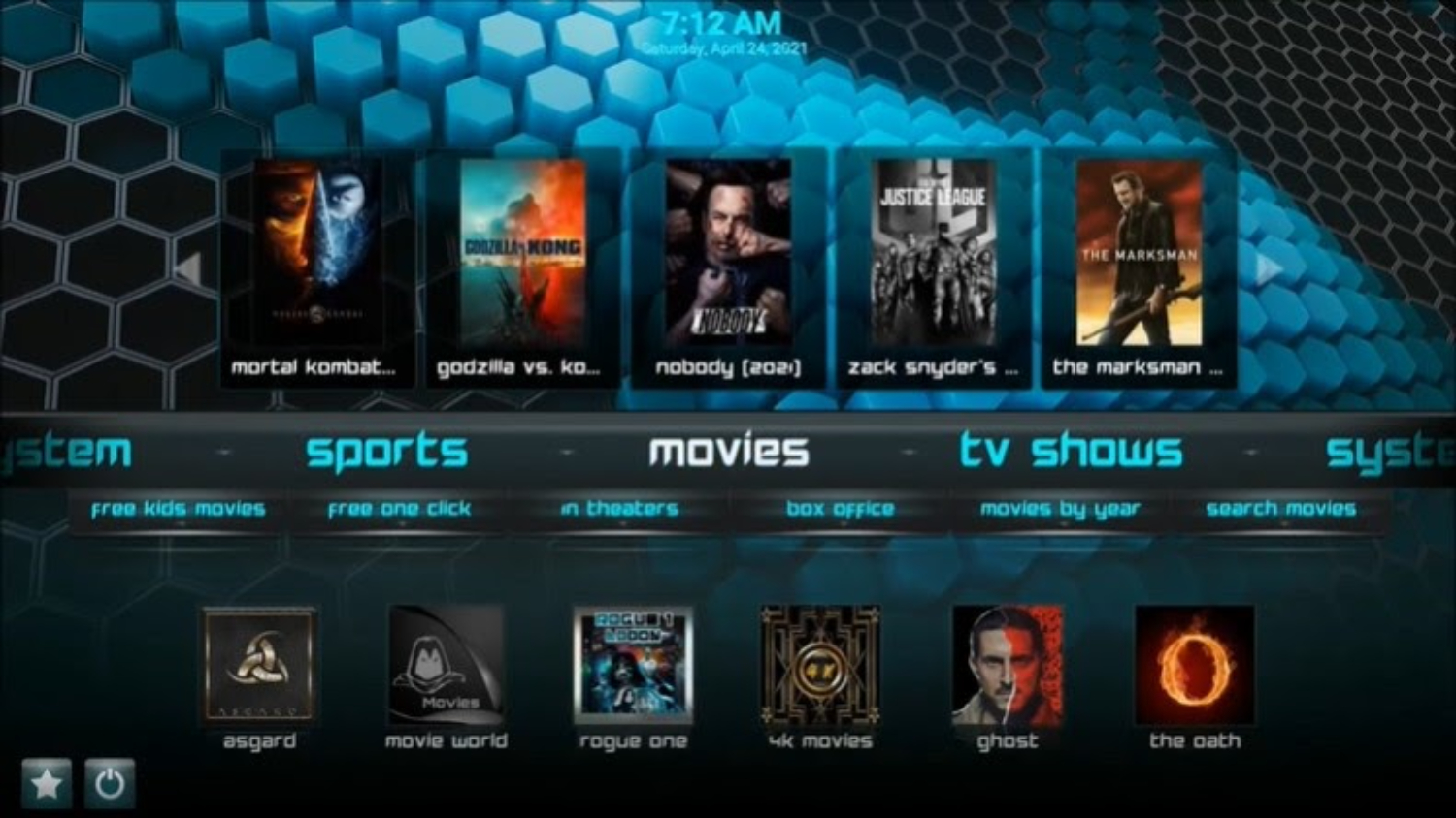 features of kodi 19 builds