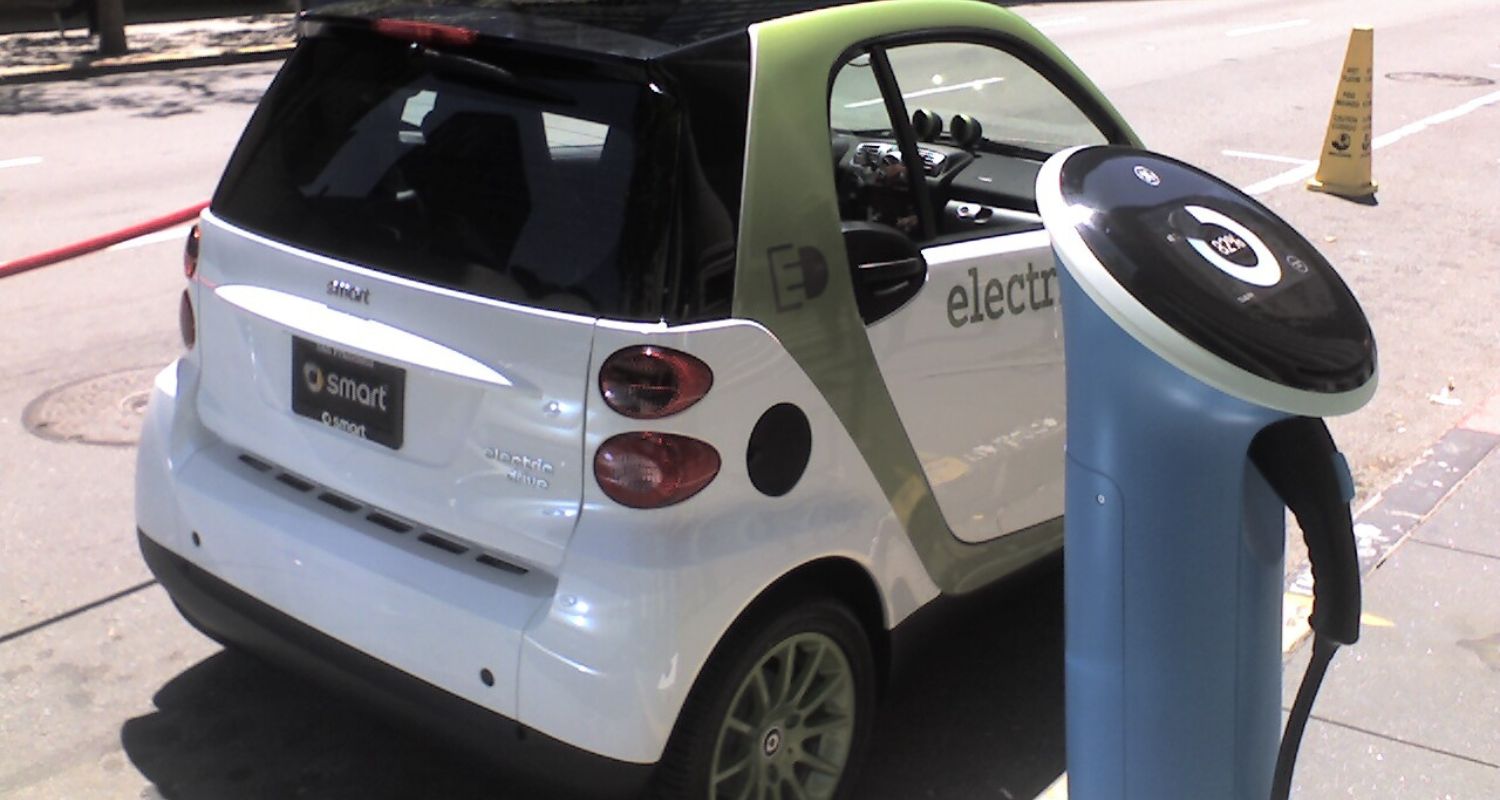 smart car charging station