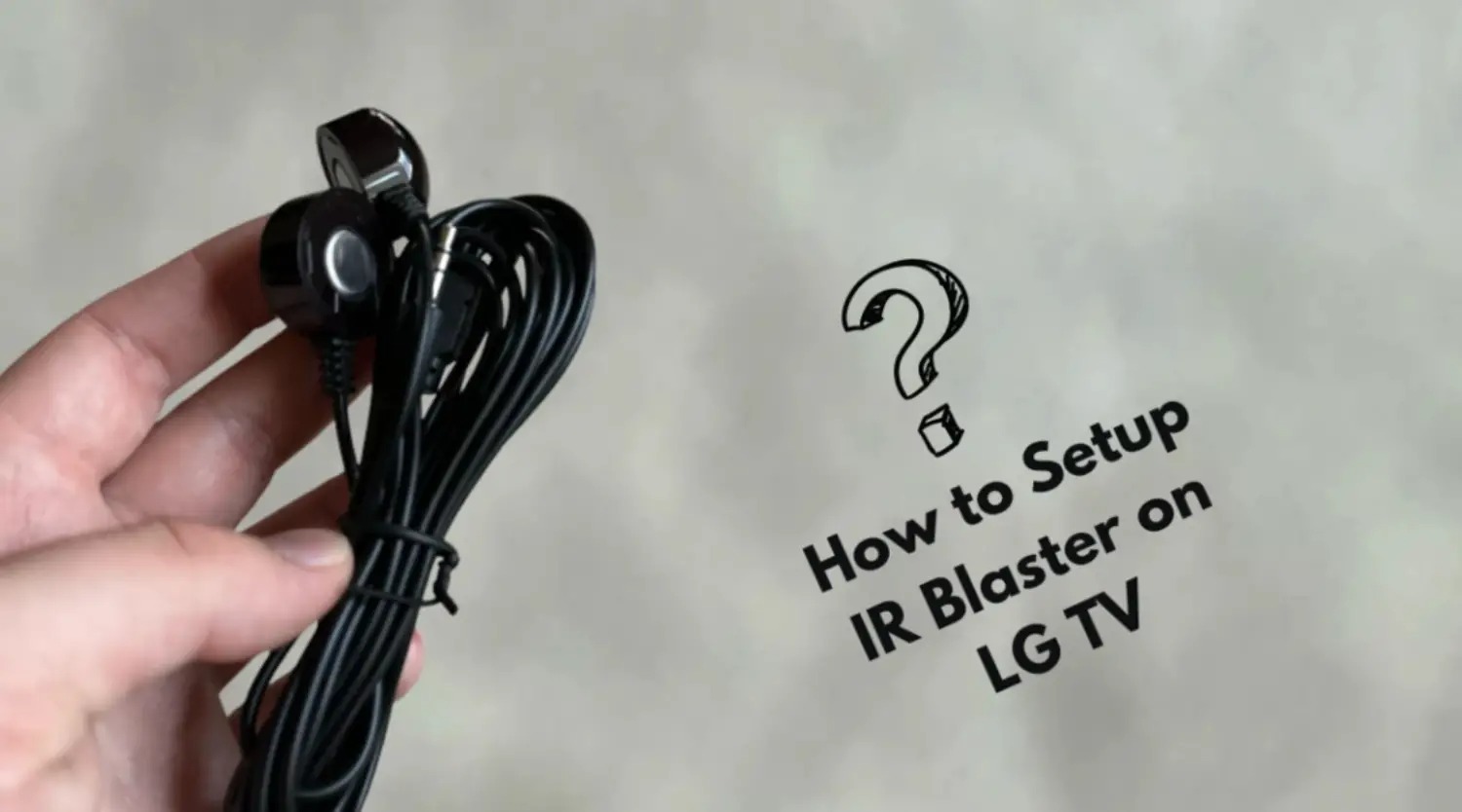 how to setup ir blaster