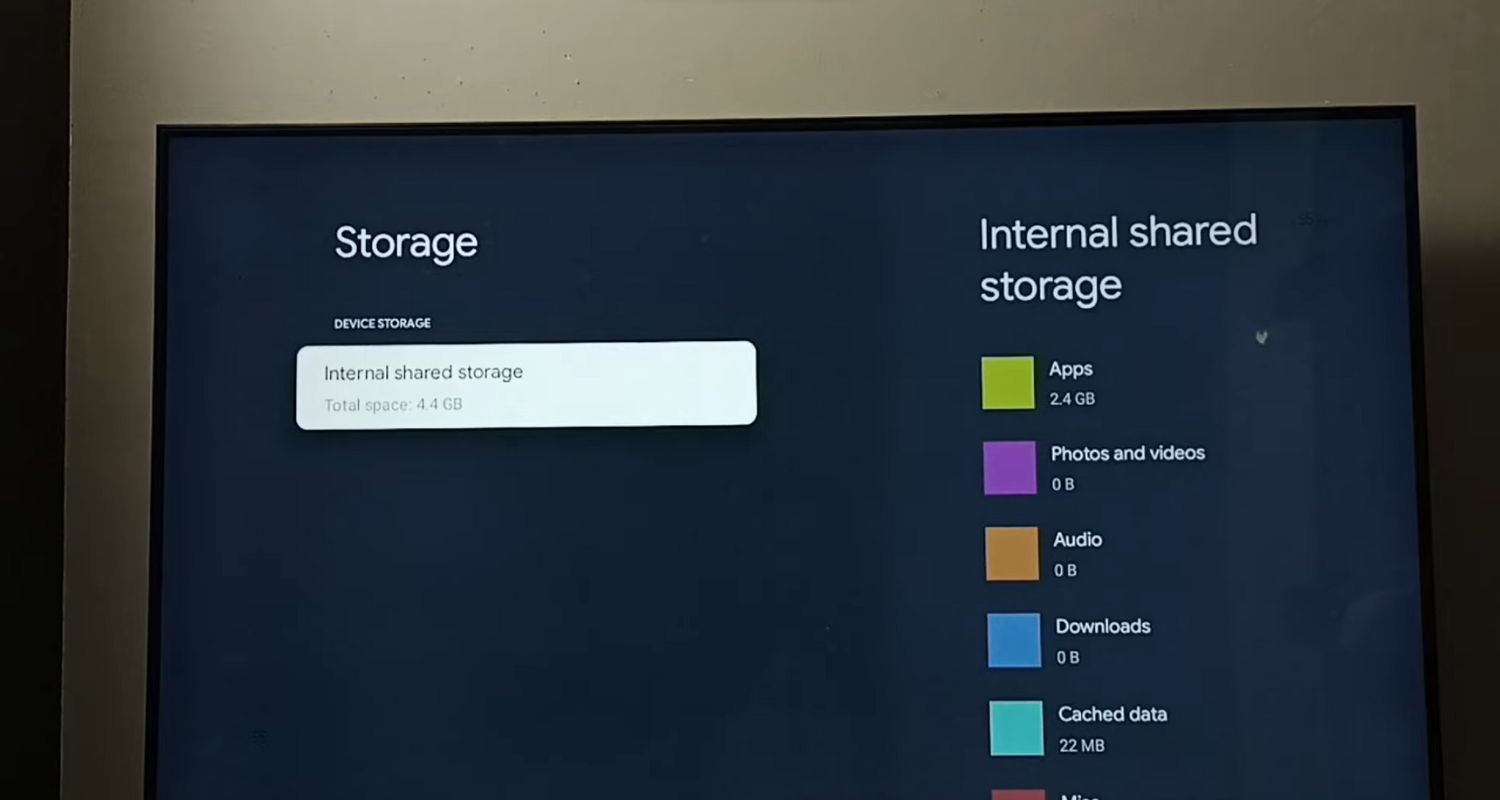 internal shared storage in lg smart tv